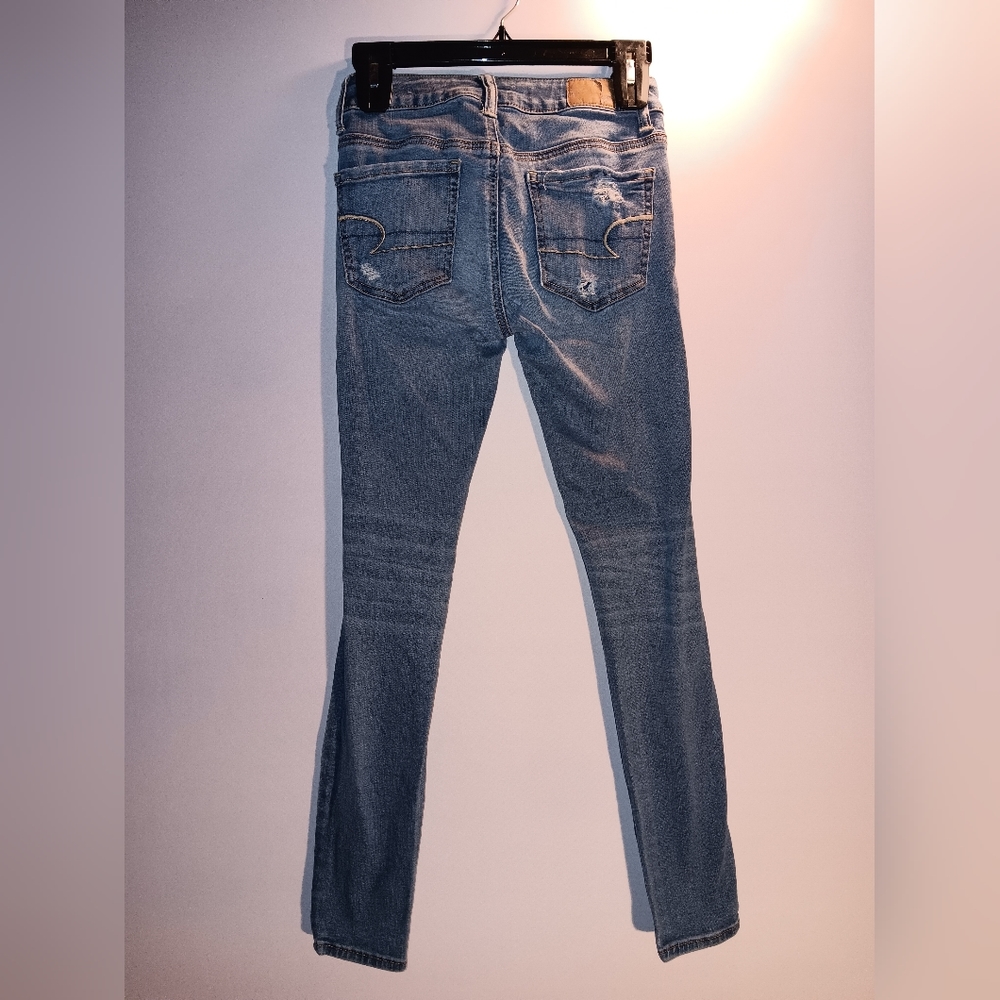 American eagle ripped jeggings - Picture 2 of 3